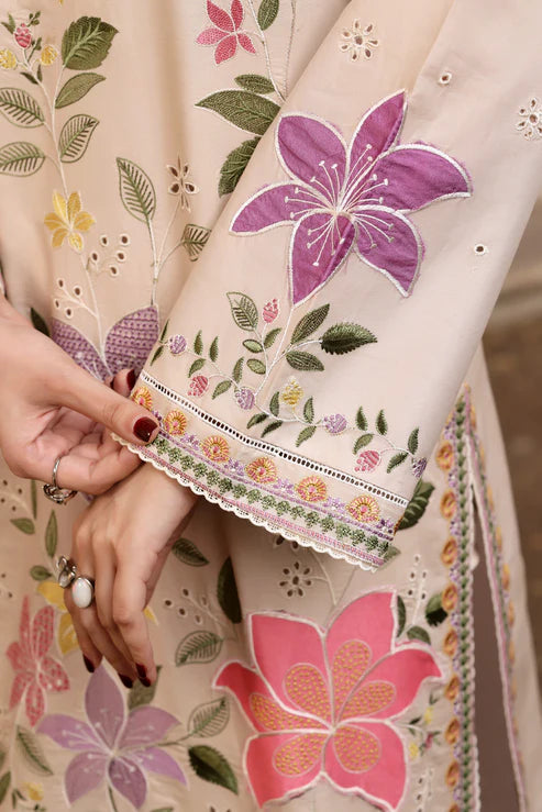 3PC EMBROIDERED LAWN SUIT - BG889
