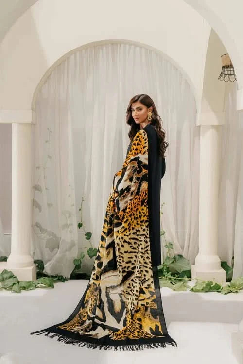 3 PIECE-EMBROIDERED LAWN SUIT-BG555