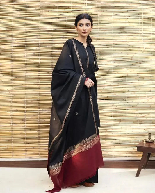 3 PC - EMBROIDERD DHANAK-BG577