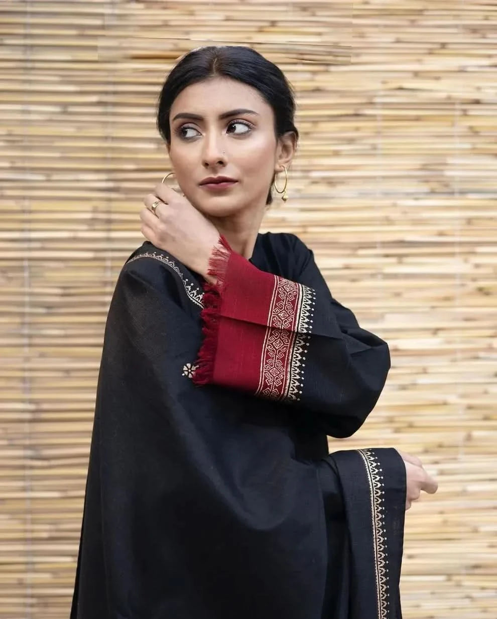 3 PC - EMBROIDERD DHANAK-BG577