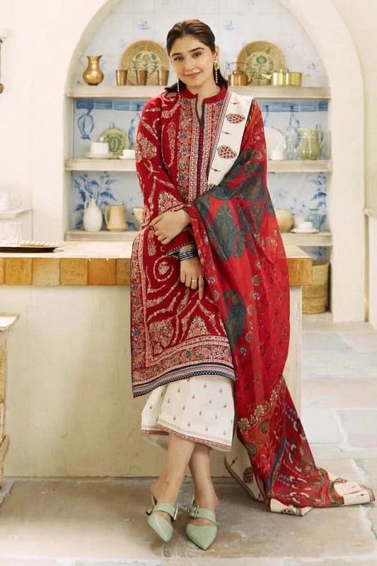 KASHMIR KALI LAWN-D3-BG508