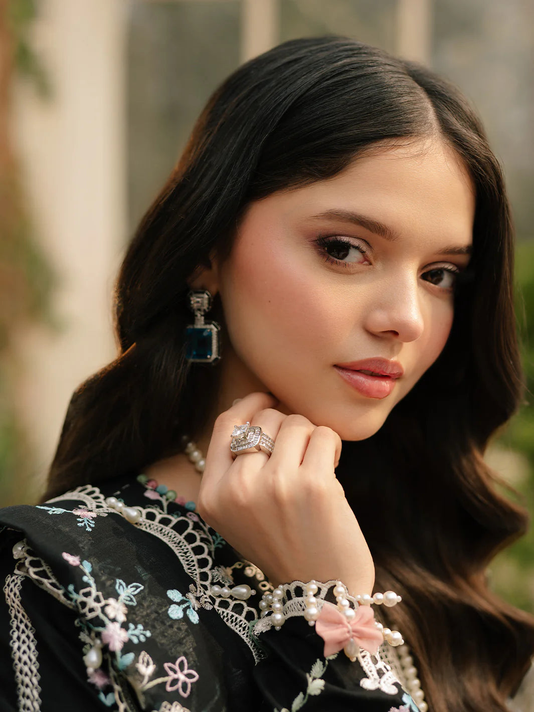 3PC UNSTITCHED LAWN SUIT - BG871