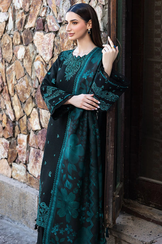 3 PC UNSTITCHED DHANAK SUIT - BG912