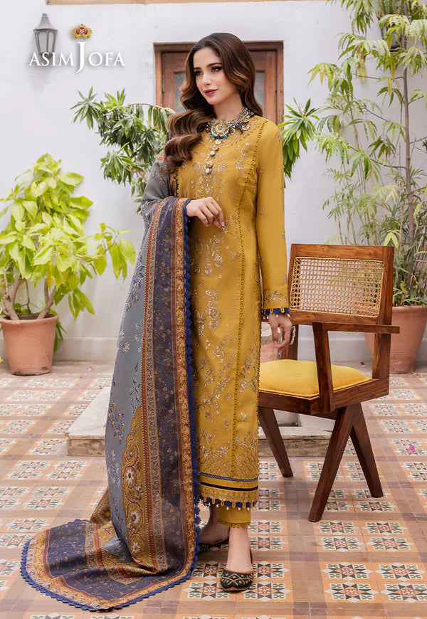 3PC EMBROIDERED SUIT - BG603