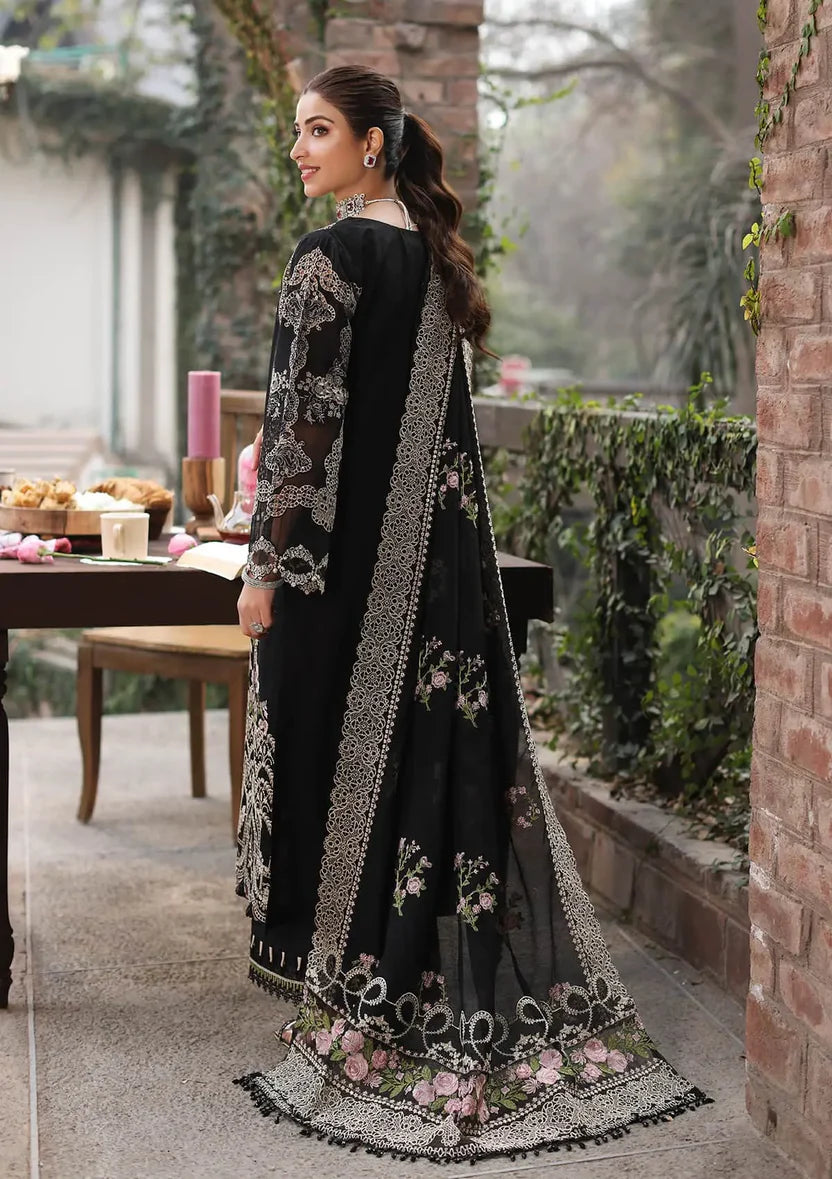 3PC EMBROIDERED LAWN SUIT - BG887
