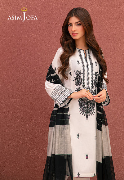 AJOD-34 EMBROIDERED LAWN 3 PCS-BG547