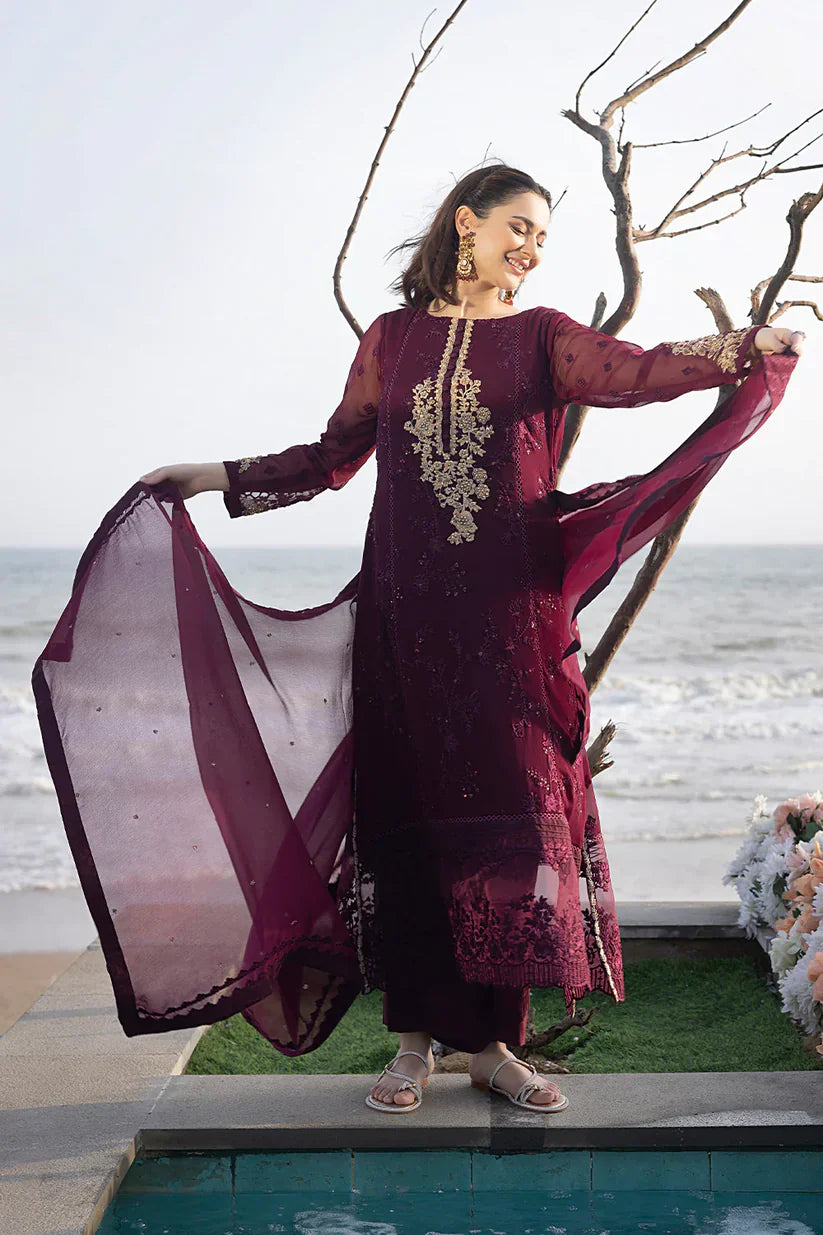 CHIFFON ⏐ HEAVY HAND EMBROIDERED ADDA WORK ⏐ WEDDING COLLECTION