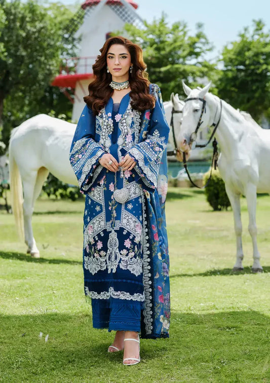 3PC EMBROIDERED LAWN SUIT - BG893