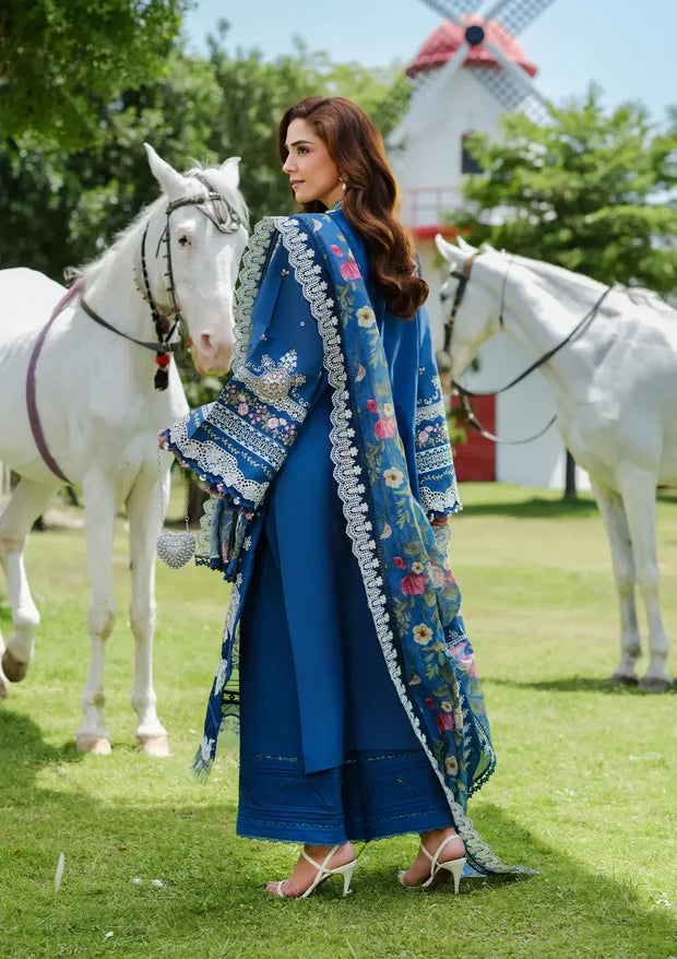 3PC EMBROIDERED LAWN SUIT - BG893