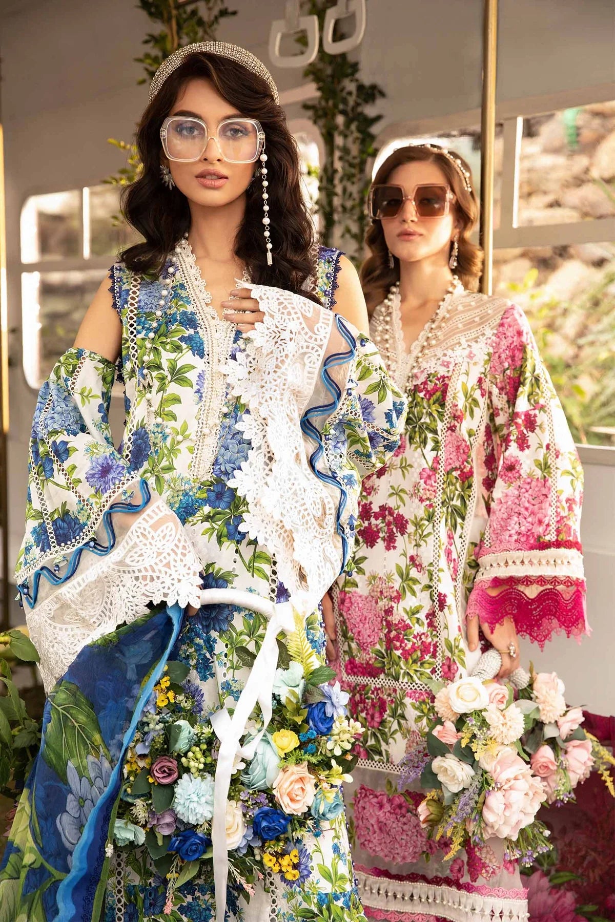3 PC PRINTED LAWN SUIT-BG510