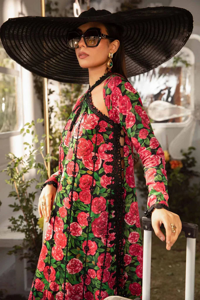 3 PC PRINTED LAWN SUIT-BG516