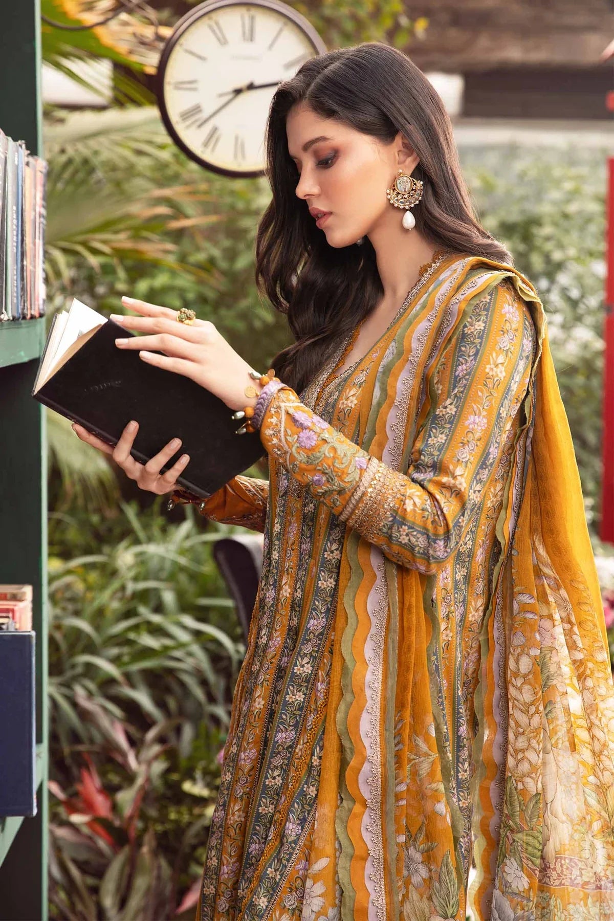 3 PC PRINTED LAWN SUIT-BG519