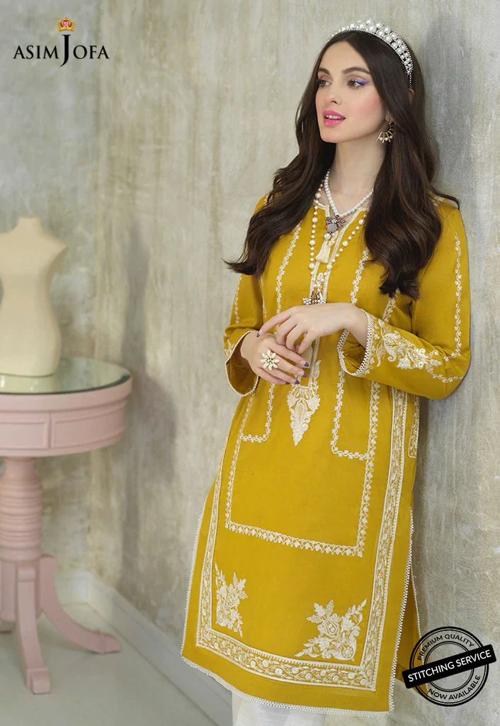 AJOD-28 EMBROIDERED LAWN 3 PCS-BG549