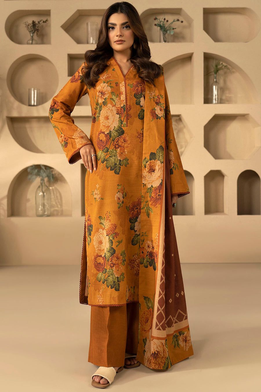 5031-HYMAH DIGITAL PRINTED KHADDAR UNSTITCHED