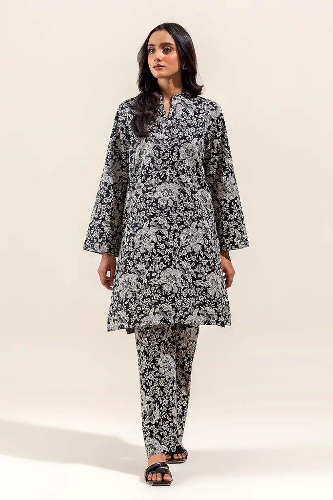 Digital Printed 3 Pcs Suit - DG01