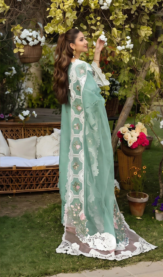 3PC EMBROIDERED SUIT - BG914