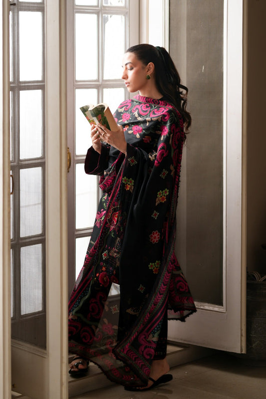 3PC EMBROIDERED SUIT - BG917