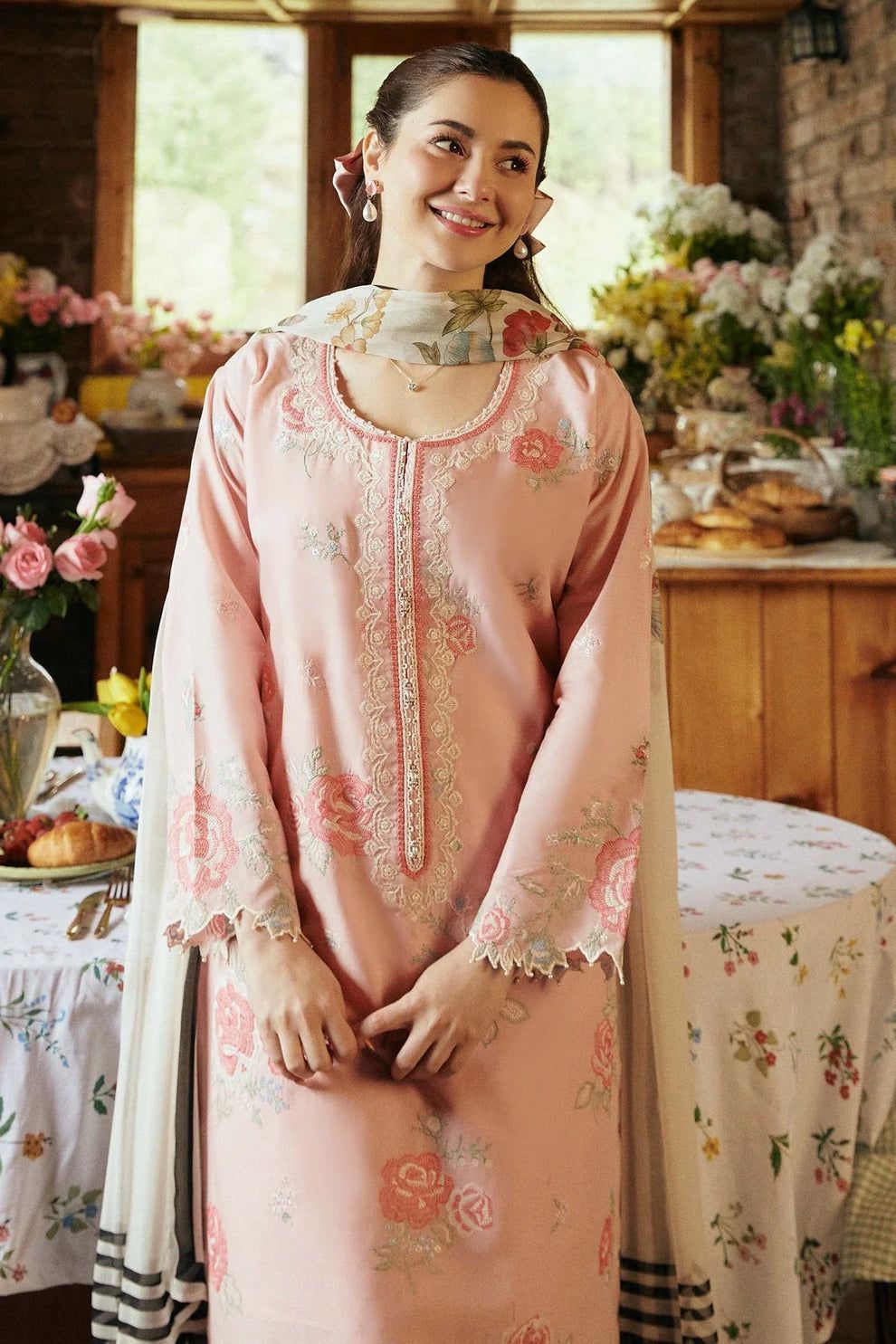 ZARA SHAHJAHAN 3PC SUIT-BG226