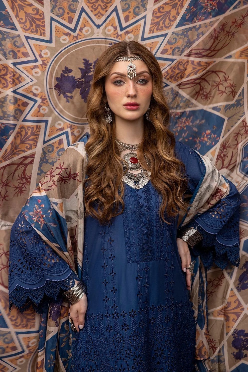 MARIA.B LAWN 3PC SUIT-BG229