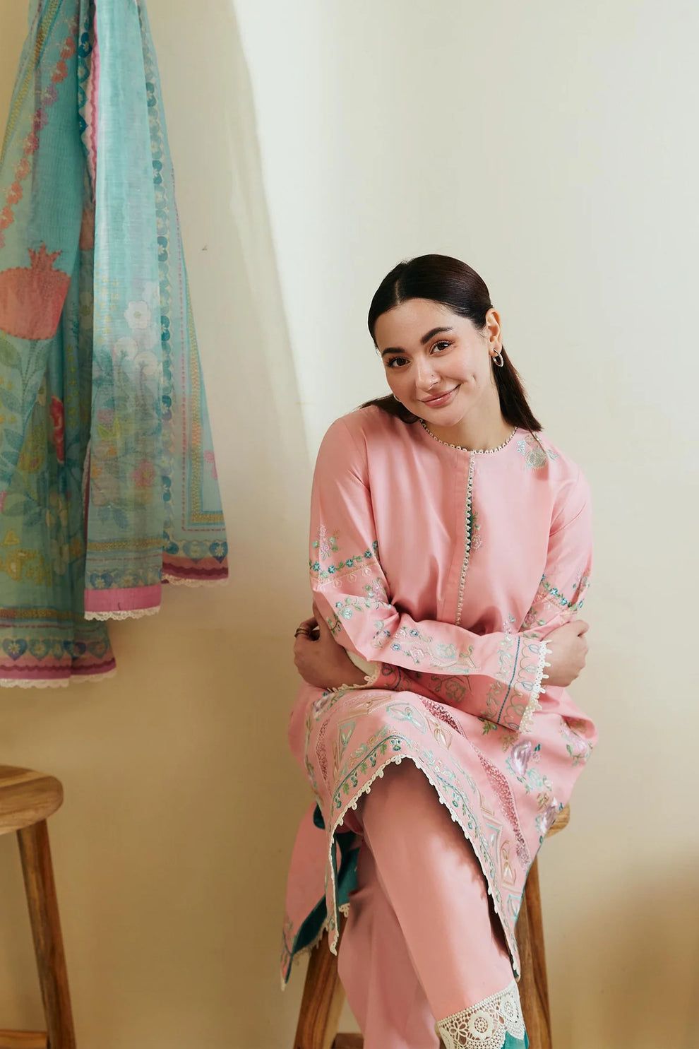 ZARA SHAHJAHAN LAWN 3PC SUIT-BG233