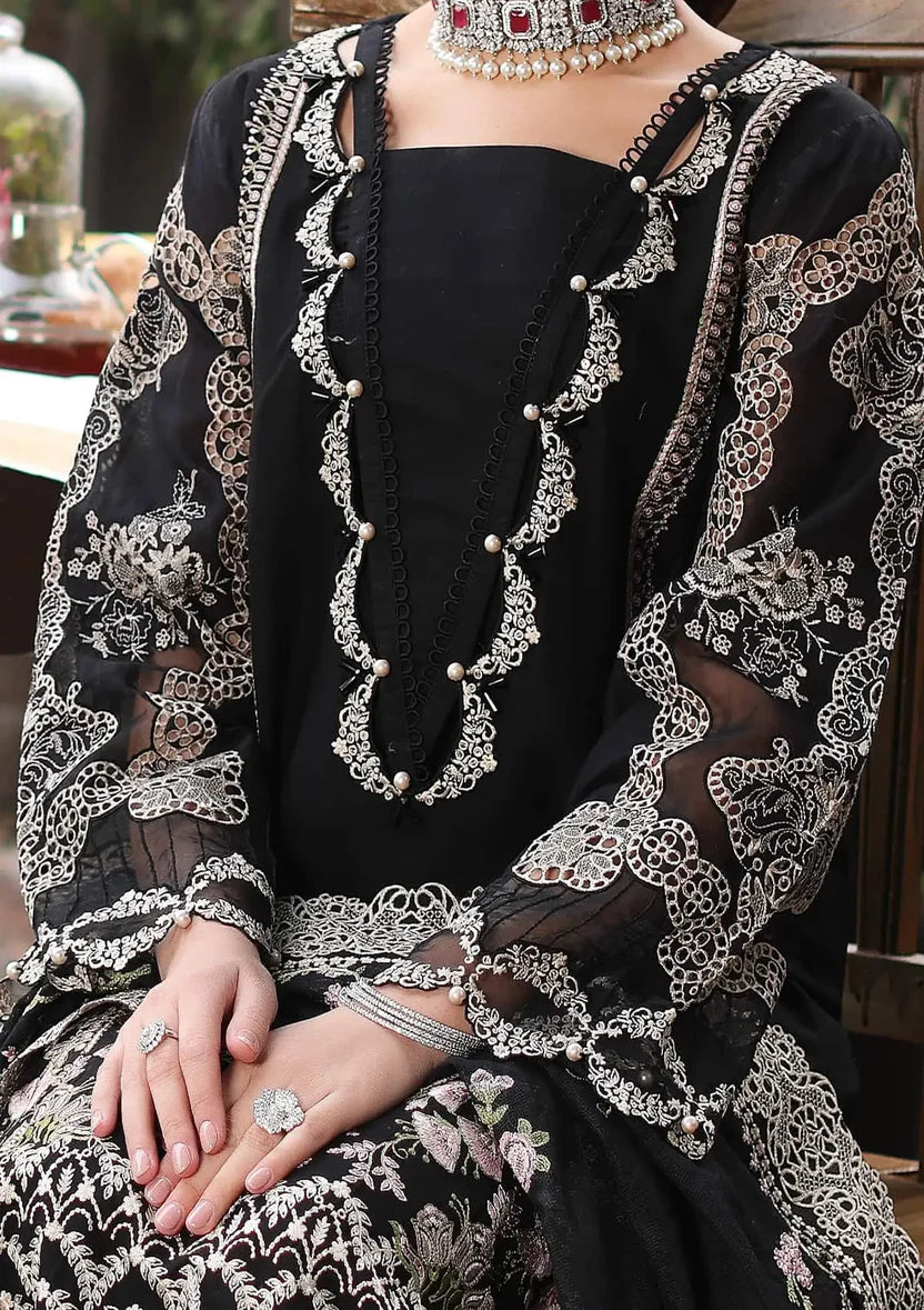 3PC EMBROIDERED LAWN SUIT - BG887