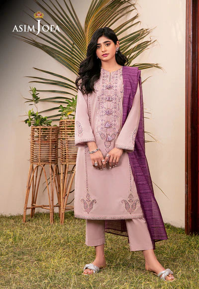 AJOD-29 EMBROIDERED LAWN 3 PCS-BG548