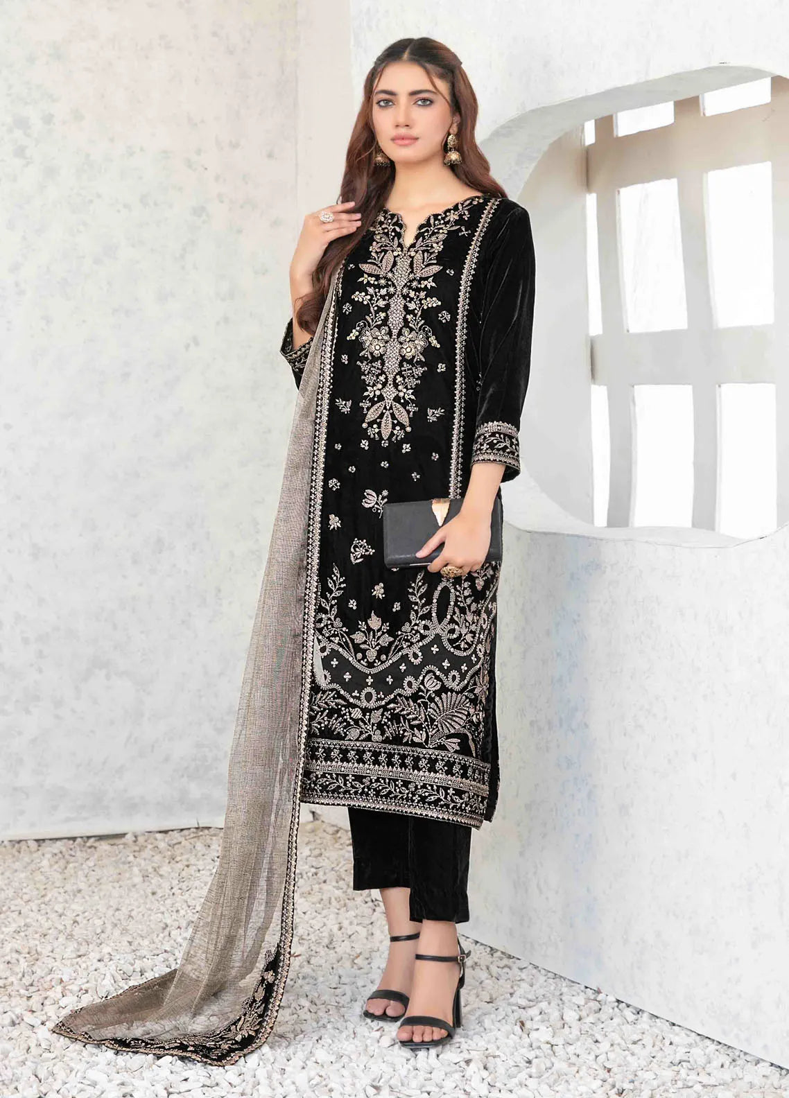 Velvet Reverie - Fancy Velvet Collection D-4041