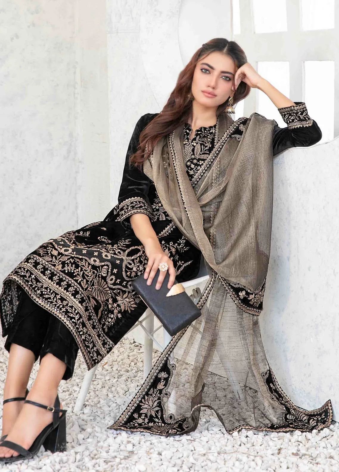 Velvet Reverie - Fancy Velvet Collection D-4041